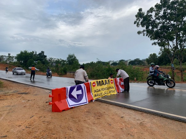 Salah satu ruas jalan di Kepri