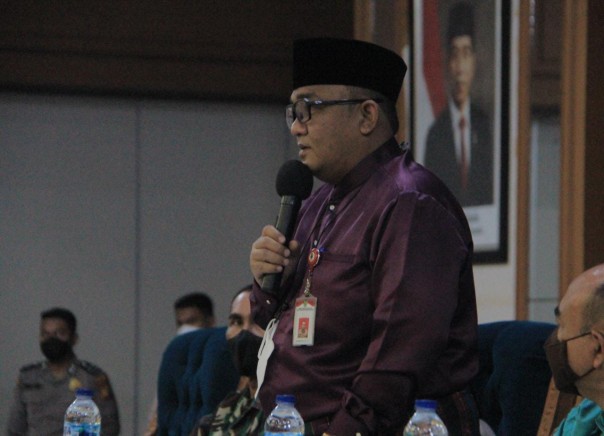 Sekretaris Daerah Rohul, M.Zaki 