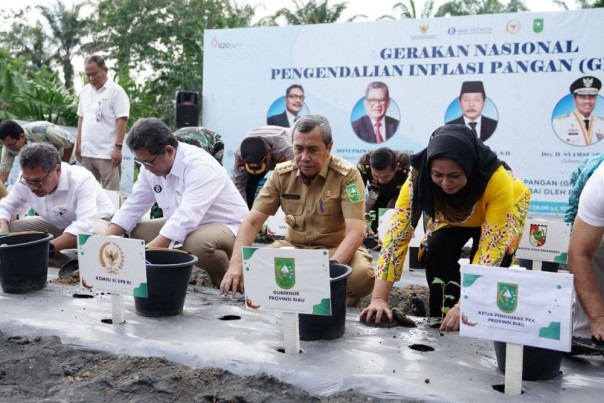  Launching Gerakan Nasional Pengendalian Inflasi Pangan Riau