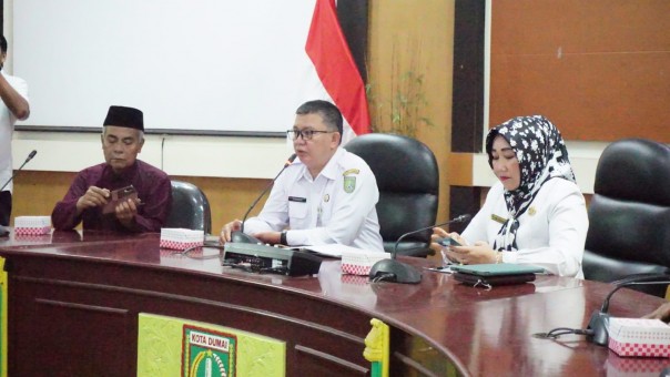 Rapat persiapan kedatangan Menteri Sandiaga Uno