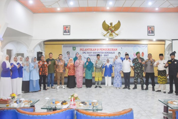 Usai pelantikan pengurus IWAPI Bengkalis periode 2022-2027