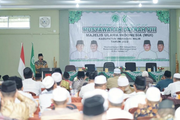 Bupati HM Wardan buka Musda MUI Inhil 2022