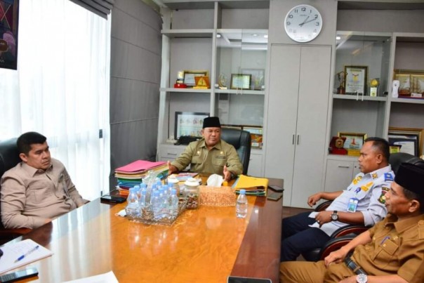 Rapat persiapan kunker Menteri PMK RI