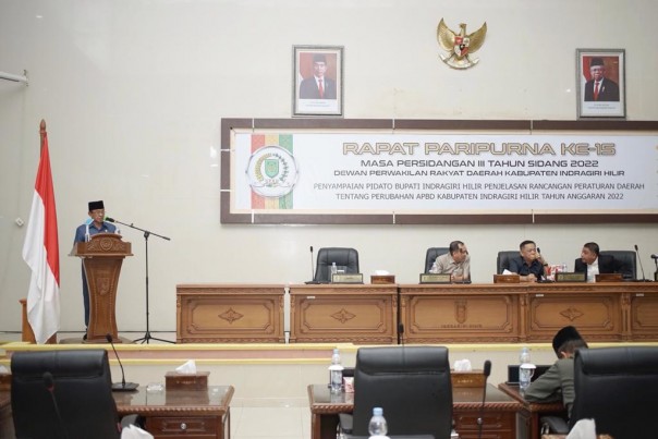 Saat Paripurna DPRD Indragiri Hilir 