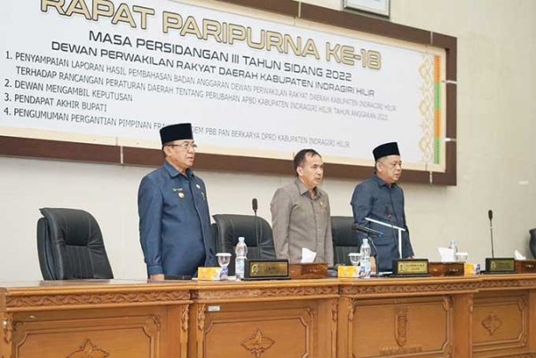 Saat Paripurna DPRD Indragiri Hilir 