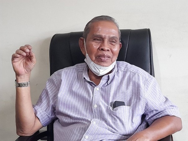 Ketua umum KONI Riau, Iskandar Hoesin