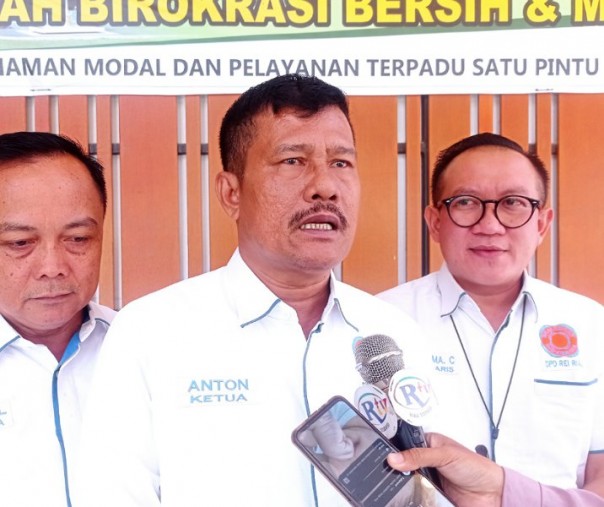 Ketua DPD REI Provinsi Riau Elvi Syofriadi alias Anton GGA. Foto: Surya/Riau1.
