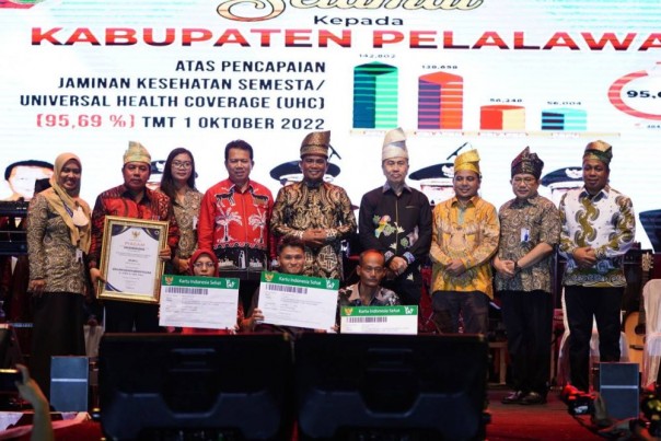 Malam puncak HUT ke-23 Kabupaten Pelalawan