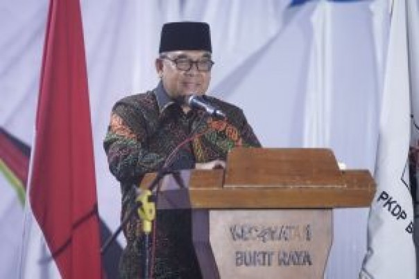 Wakil Gubernur Riau, Edy Natar dalam arahannya