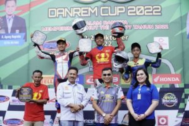 Juara Kejurnas Motoprix  di Kampar 