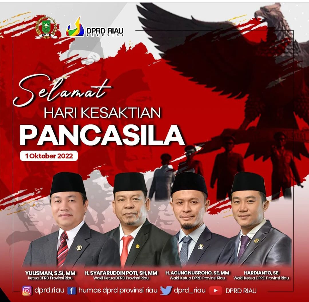 Hari Kesaktian Pancasila DPRD Riau